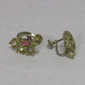 Screw on Earrings from Early to Mid Twentieth Century